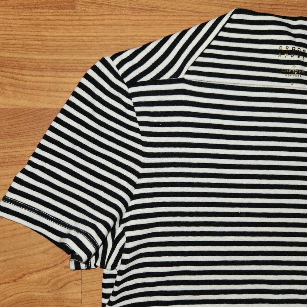 Kate Spade New York Striped Squared Neckline || Small - Picture 2 of 11